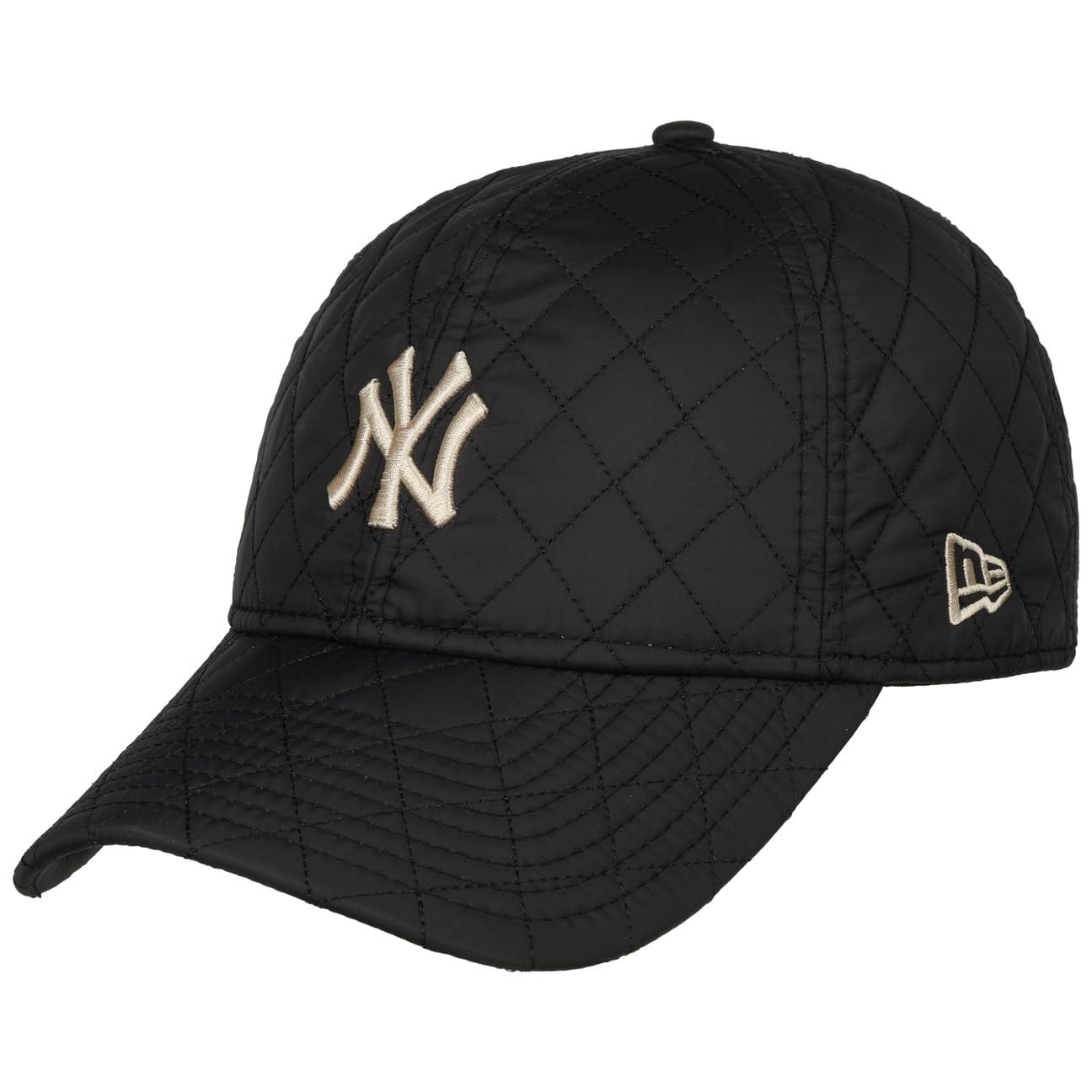 New Era Men's Black 9Twenty Quilted Yankees Cap By