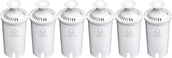 Brita Large Water Filter Pitcher + Brita Standard Water Filter Replacements