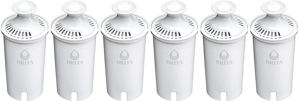 Brita Large Water Filter Pitcher + Brita Standard Water Filter Replacements