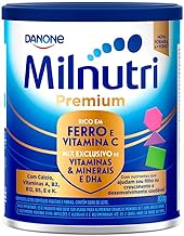 Milnutri Premium Danone Nutricia - Composto Lácteo, Idade Pré Escolar, 800g