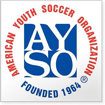 CafePress AYSO 1258 Square Sticker 3 X 3 Square Bumper Sticker Car Decal