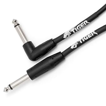 Tiger Guitar Cable - Bass Keyboard E-Drums Instrument Lead