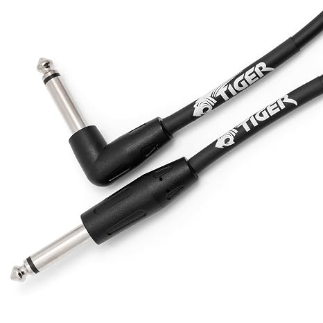 Tiger Guitar Cable - Bass Keyboard E-Drums Instrument Lead