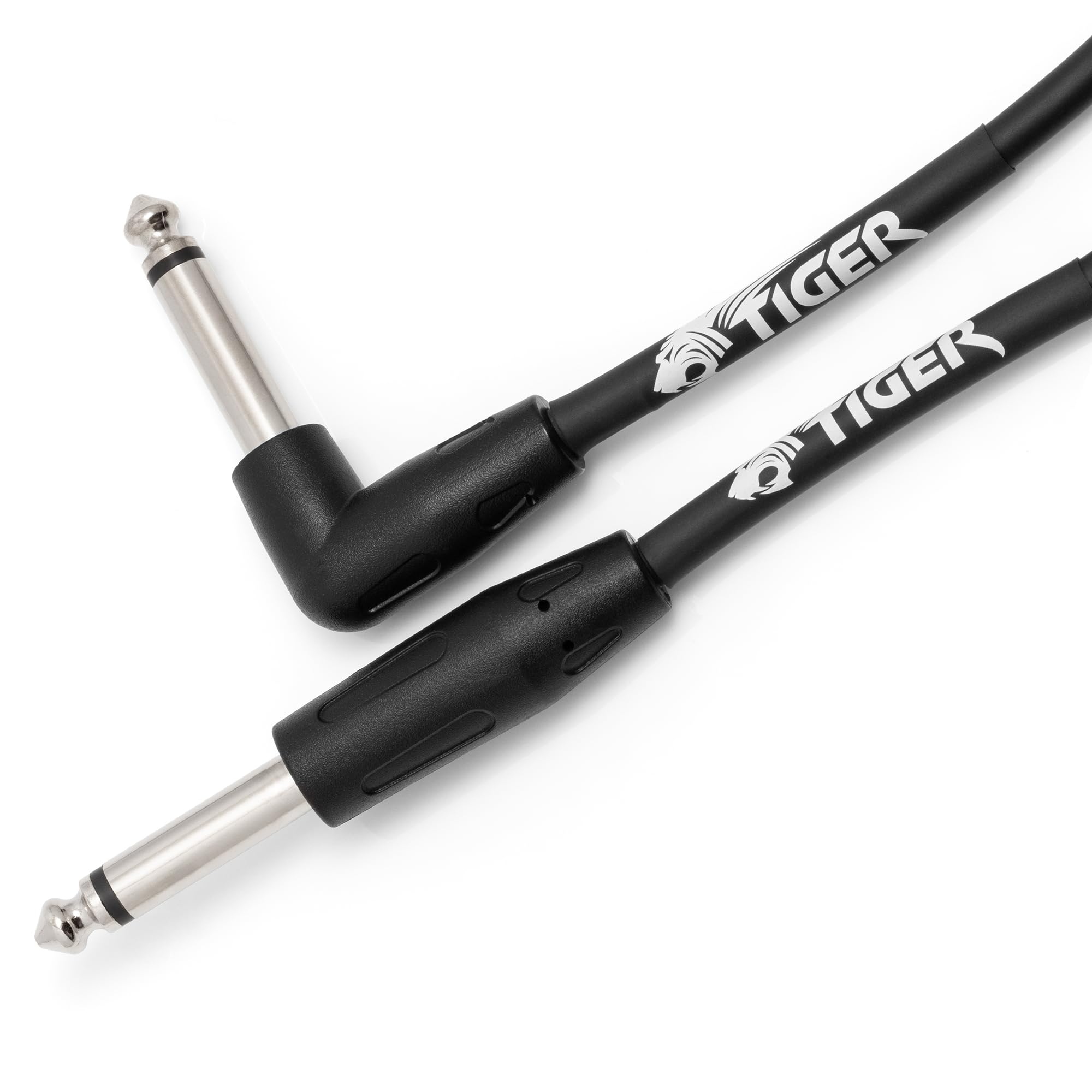 Image secondaire de Câble de guitare Tiger GAC42 - 3m Jack Coudé pour Musiciens