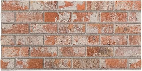Miniatura 3 de YAFF Paneles de pared 3D con diseño de ladrillo rojo 10 PC EPS