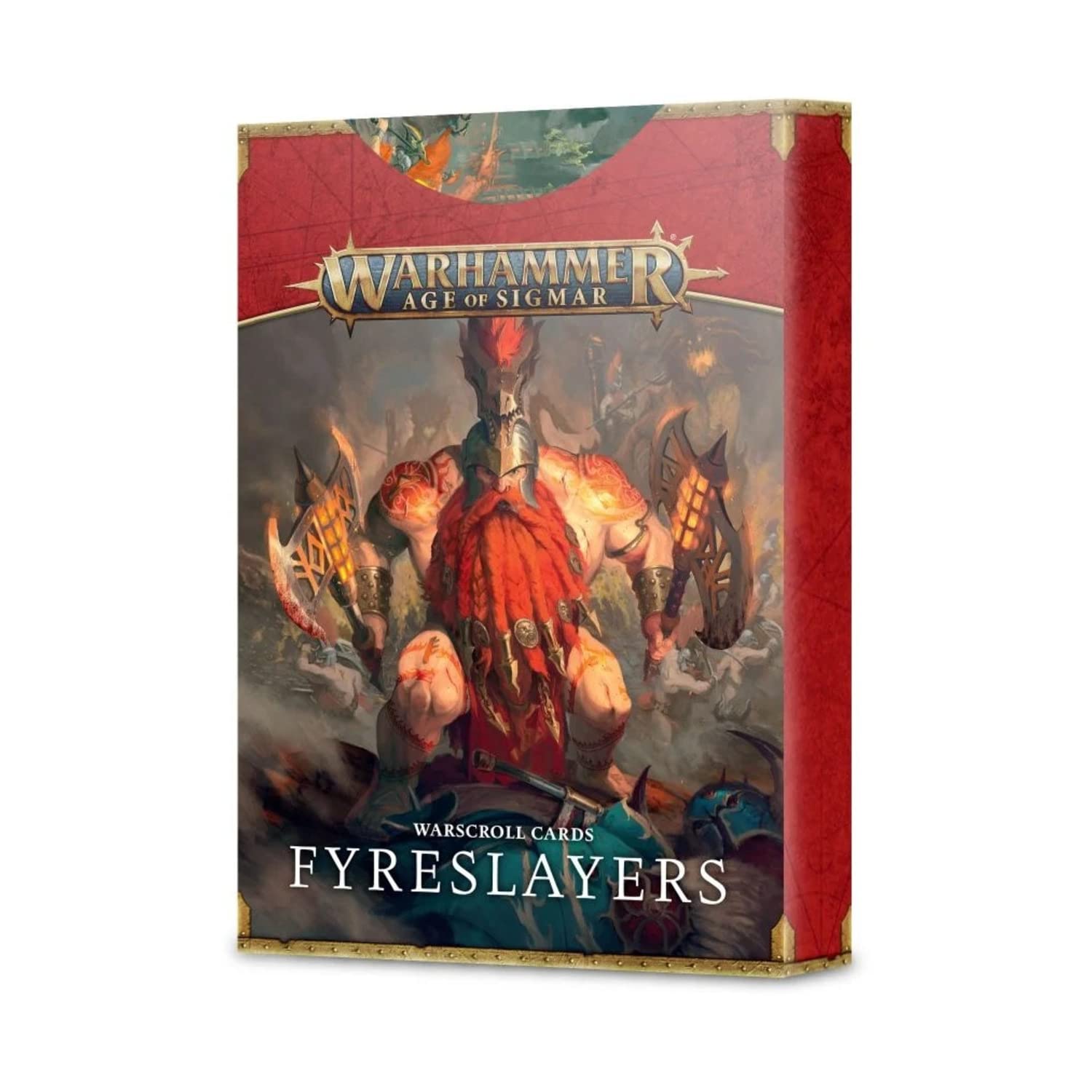 Games Workshop - Age of Sigmar - WARSCROLL CARDS: Fyreslayers (2022 Edition)
