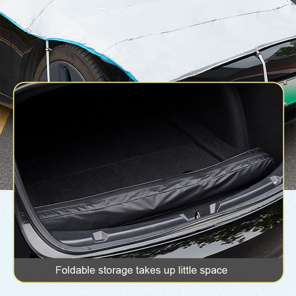 Demi-housse De Voiture Cartrend Reflex S - Imperméable, Résistante Aux UV, Bandes élastiques, Taille S