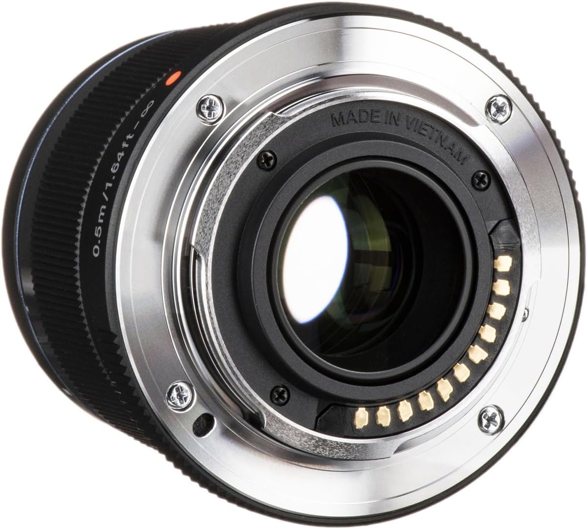 OM SYSTEM Olympus M.Zuiko Digital 45mm F1.8 Black for Micro Four Thirds System Camera, Compact Design, Beautiful Bokeh, Bright