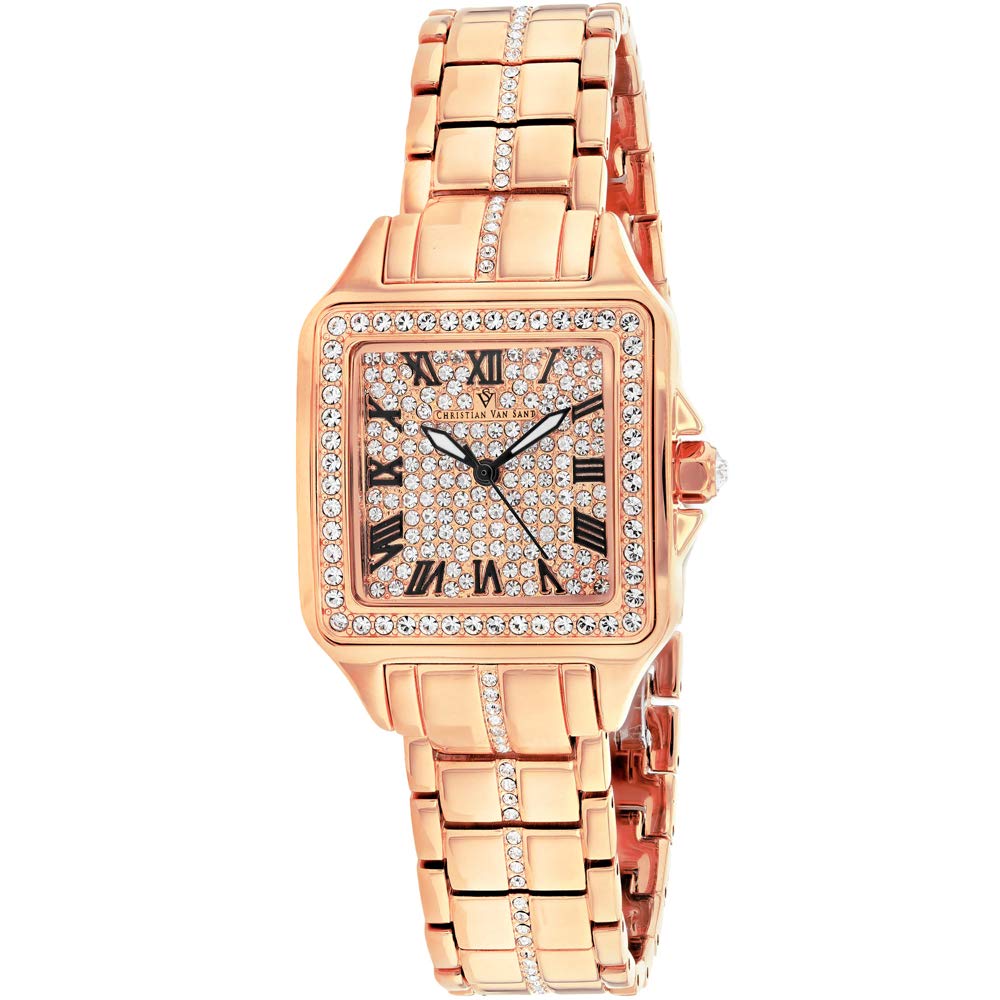 Women's CV4622 Splendeur Analog Display Quartz Rose Gold Watch