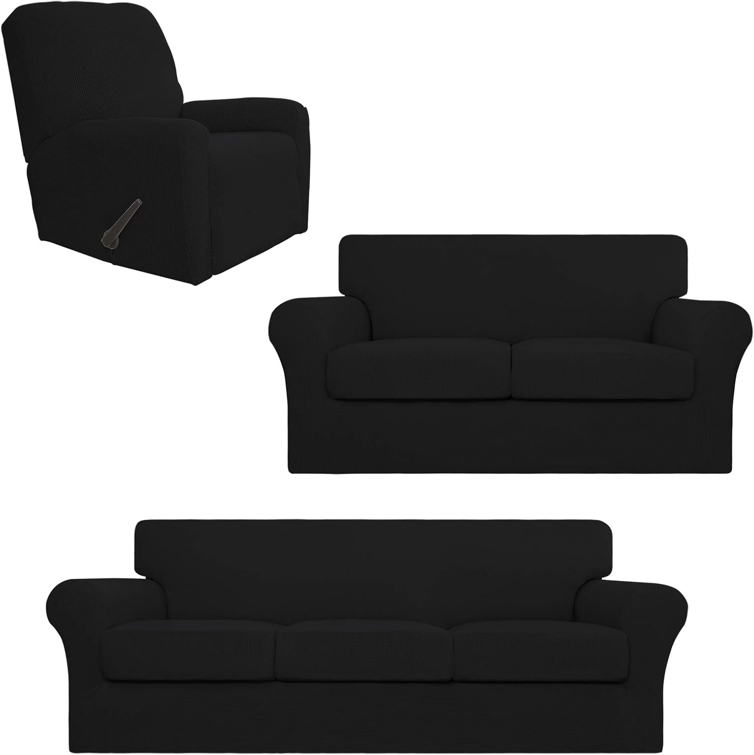 Easy-Going Product Bundles Stretch Loveseat Cover，Sofa Cover，Recliner Cover