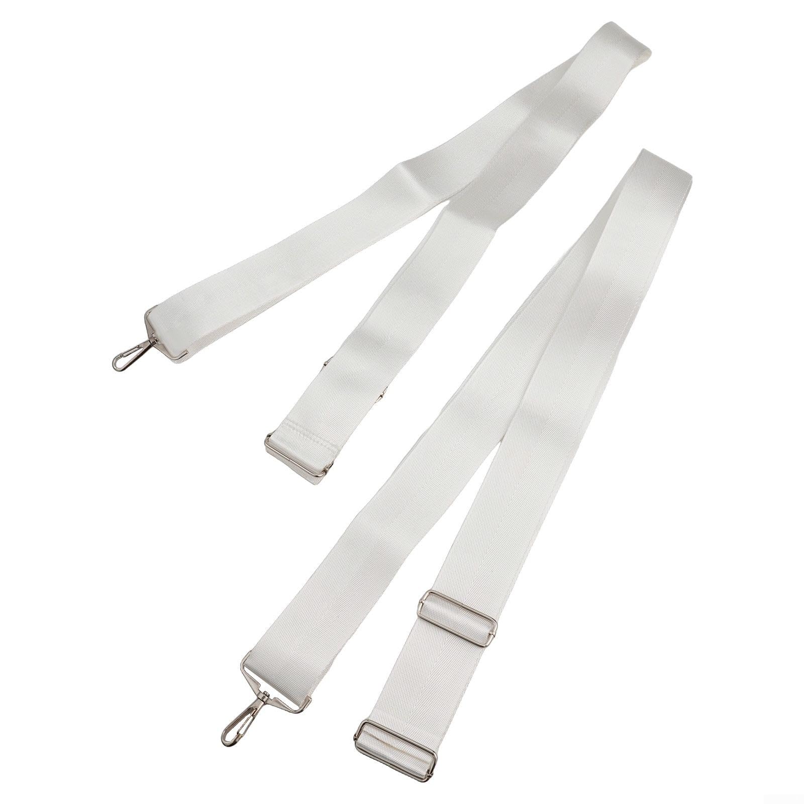 Correa central de red de tenis ajustable, 2 piezas con hebillas fuertes hechas de acero inoxidable para un posicionamiento seguro