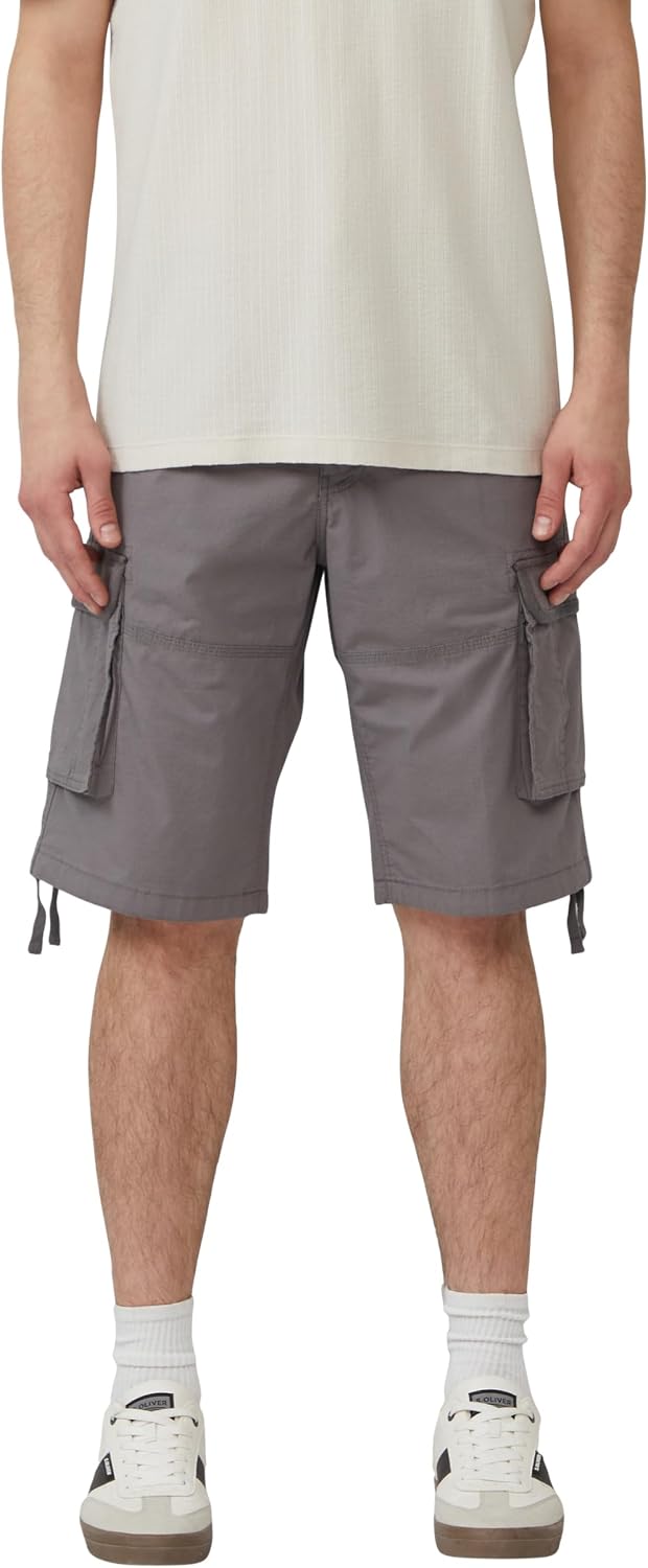 s.Oliver File: Cargo Bermuda Shorts in Relaxed Fit with Ripstop Structure