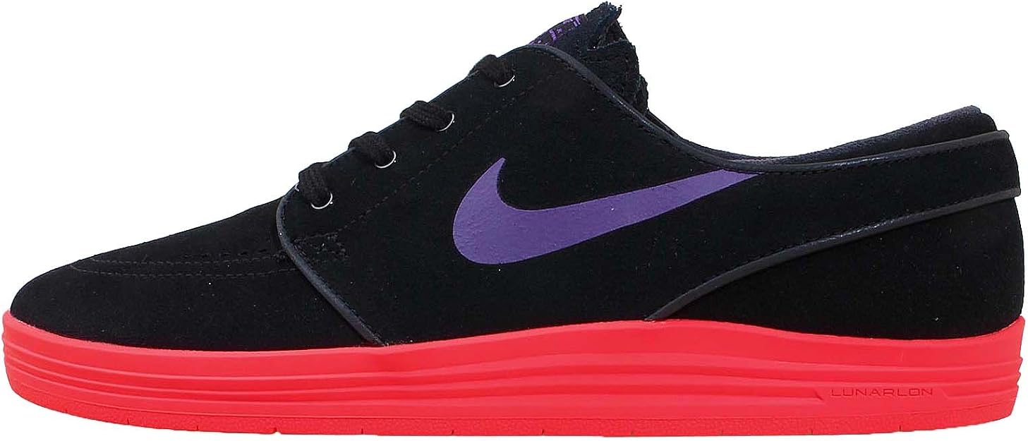 Amazon.com: Nike Lunar Stefan Janoski Negro/Hyper grape-hyper Punch  sintético Athletic Sneakers Tamaño 11 : Ropa, Zapatos y Joyería