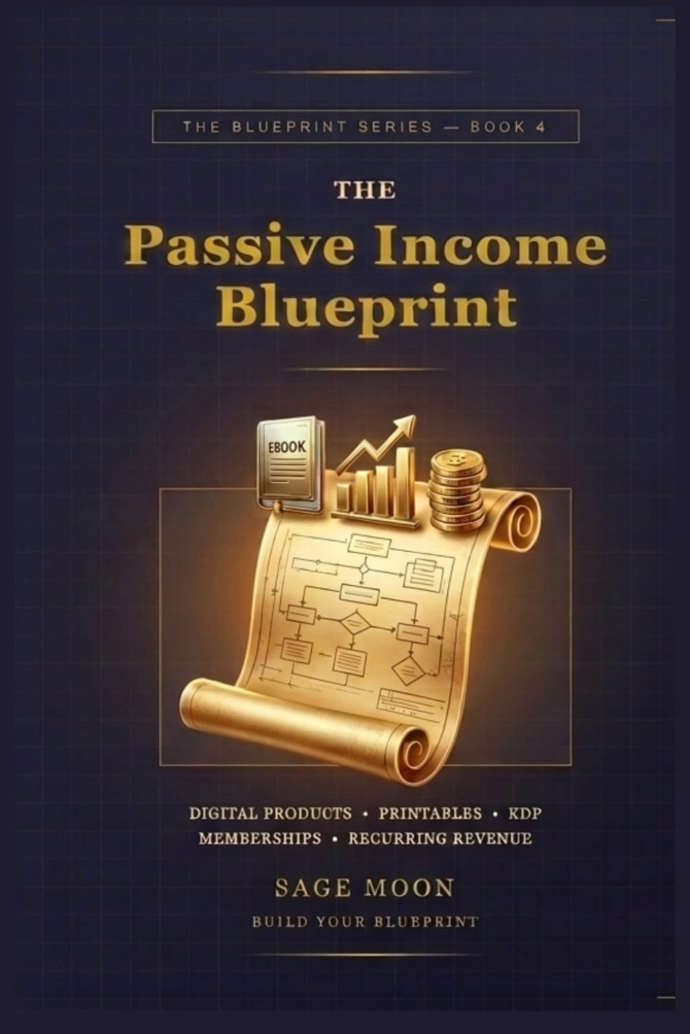 The Passive Income Blueprint: Digital Products, Printables, KDP, Memberships, and Recurring Revenue: How to Build Income Streams That Pay You Over and Over — Starting from Zero