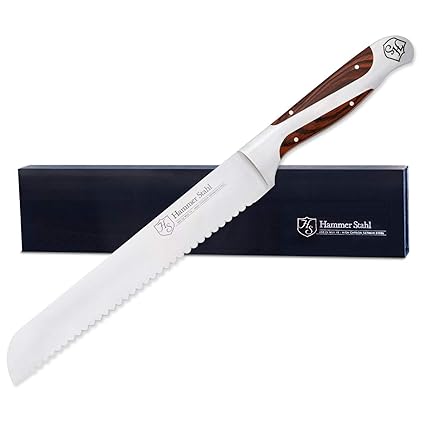 Hammer Stahl Stainless Steel 8 Inch Bread Knife