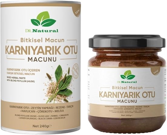 Dr. Natural Bitkisel Macun Karnıyarık Otu Macunu, 3 Adet, 240 Gr