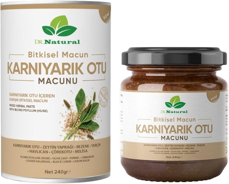 Dr. Natural Bitkisel Macun Karnıyarık Otu Macunu, 3 Adet, 240 Gr
