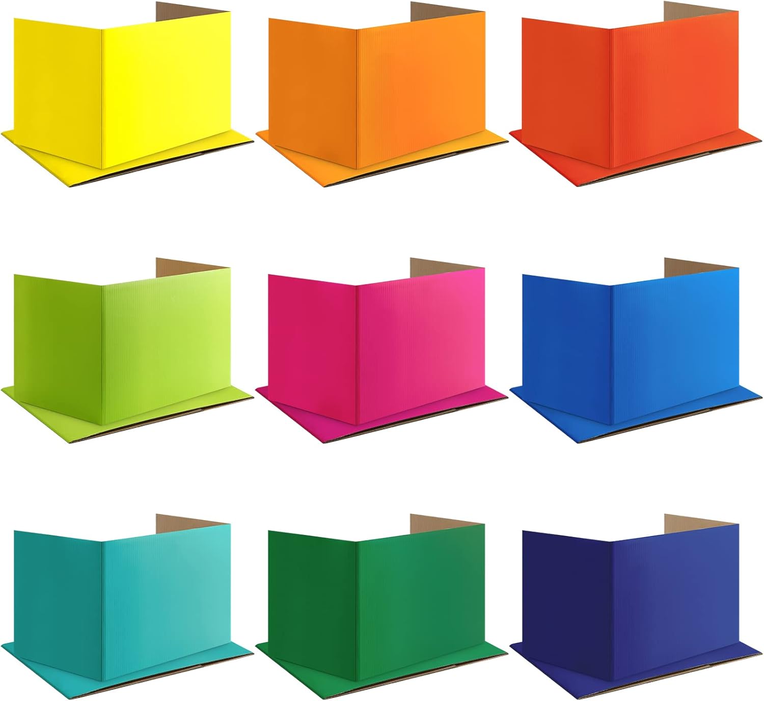 18 Pcs Privacy Folders Boards for Student Desks Desk