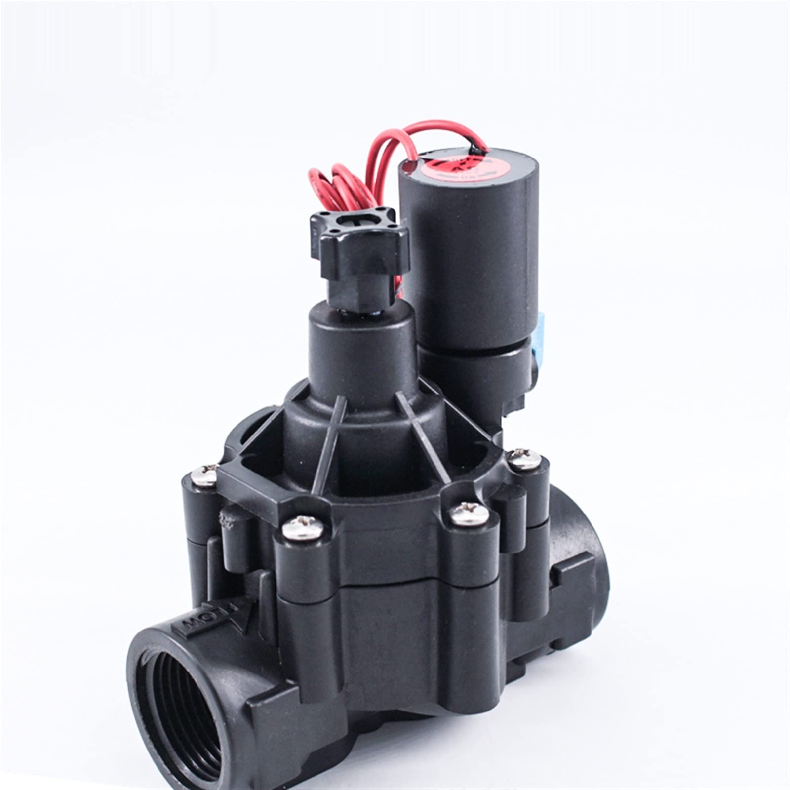 1 válvula solenoide Normalmente Cerrada de 1-1/4" y 1-1/2" con Ajuste caudal, 220 V, 12 24 for Granjas Jardines