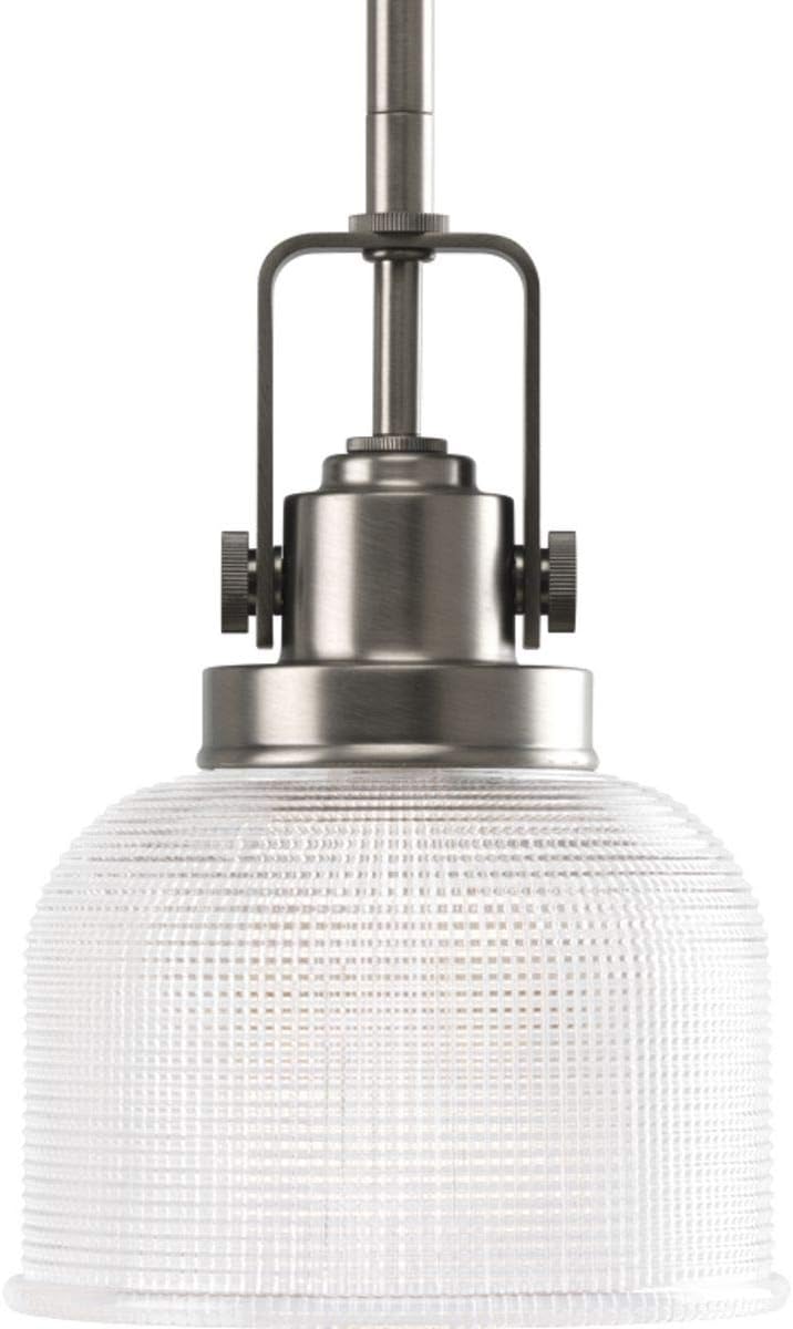 Progress Lighting P5173-81 Archie Collection One-Light Mini-Pendant, 15, 6, Antique Nickel