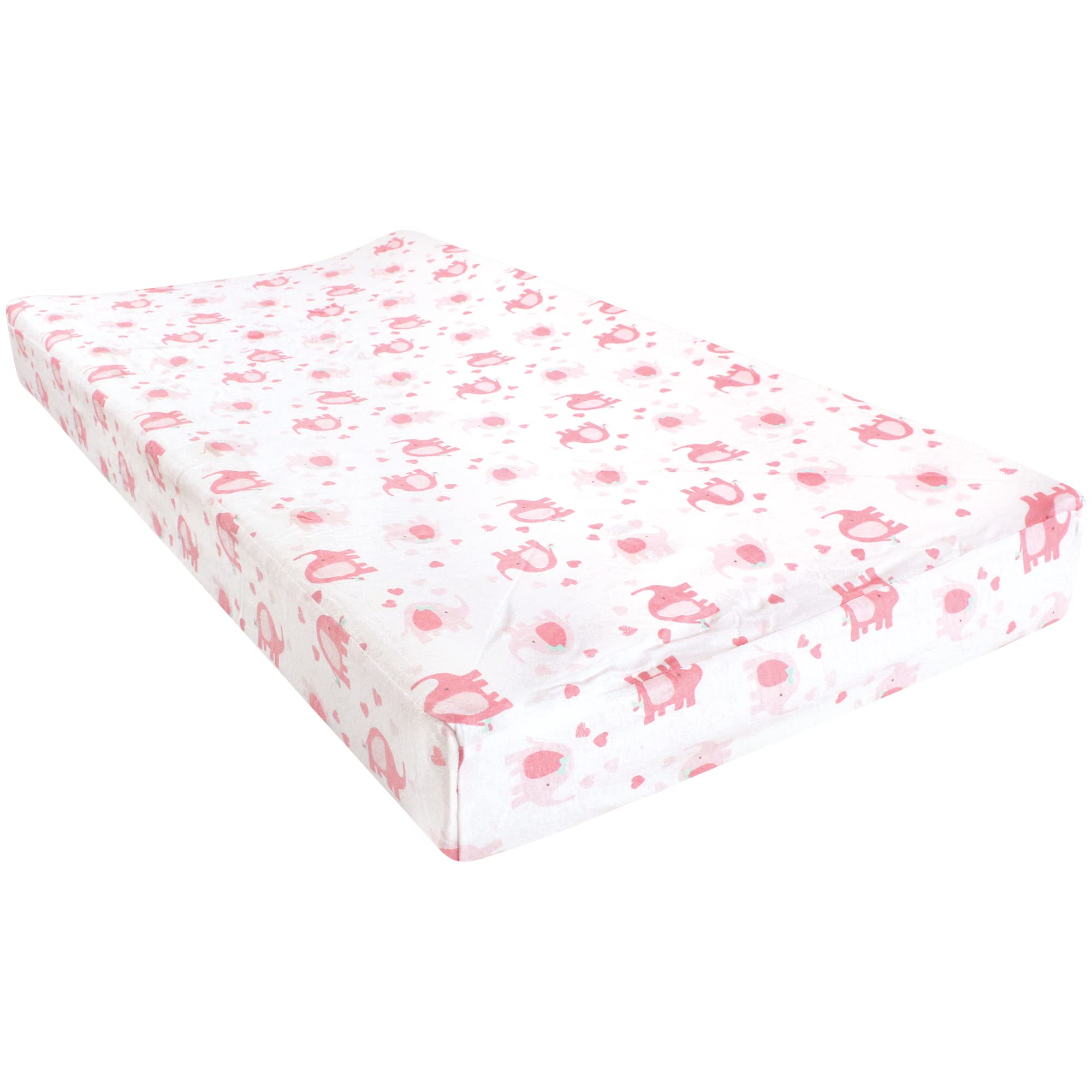 Luvable Friends Coprimaterasso per fasciatoio, unisex, misura unica, motivo: elefante