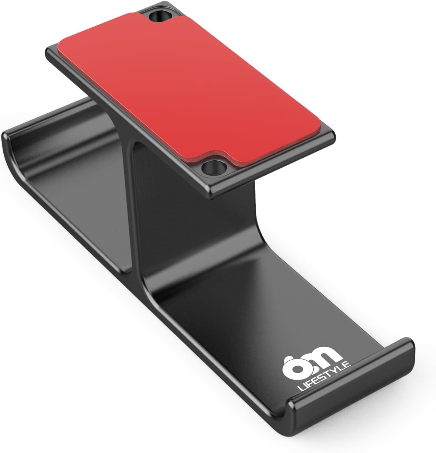 Headset Headphone Stand Hanger Under Desk Designed [Patented] Aluminum Headphone Holder Hook by Strong Adhesive & Screws Universal Compatible with PC Gaming DJ Headsets – BK701