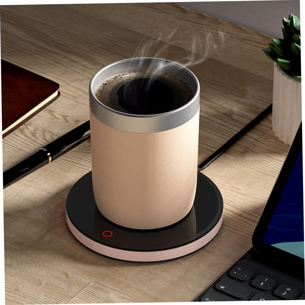 Delicate Coffee Warmer Heating Pad for Mug Household Mug Heater with Ac110 Voltage Office Cup Warmer Accessory Suitable for Desk Use