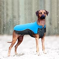 Vista 2 de Didog Capa de invierno reflectante para perros, chaleco de deporte, chaquetas, ropa de invierno, 8 tallas disponibles para perros pequeños, medianos