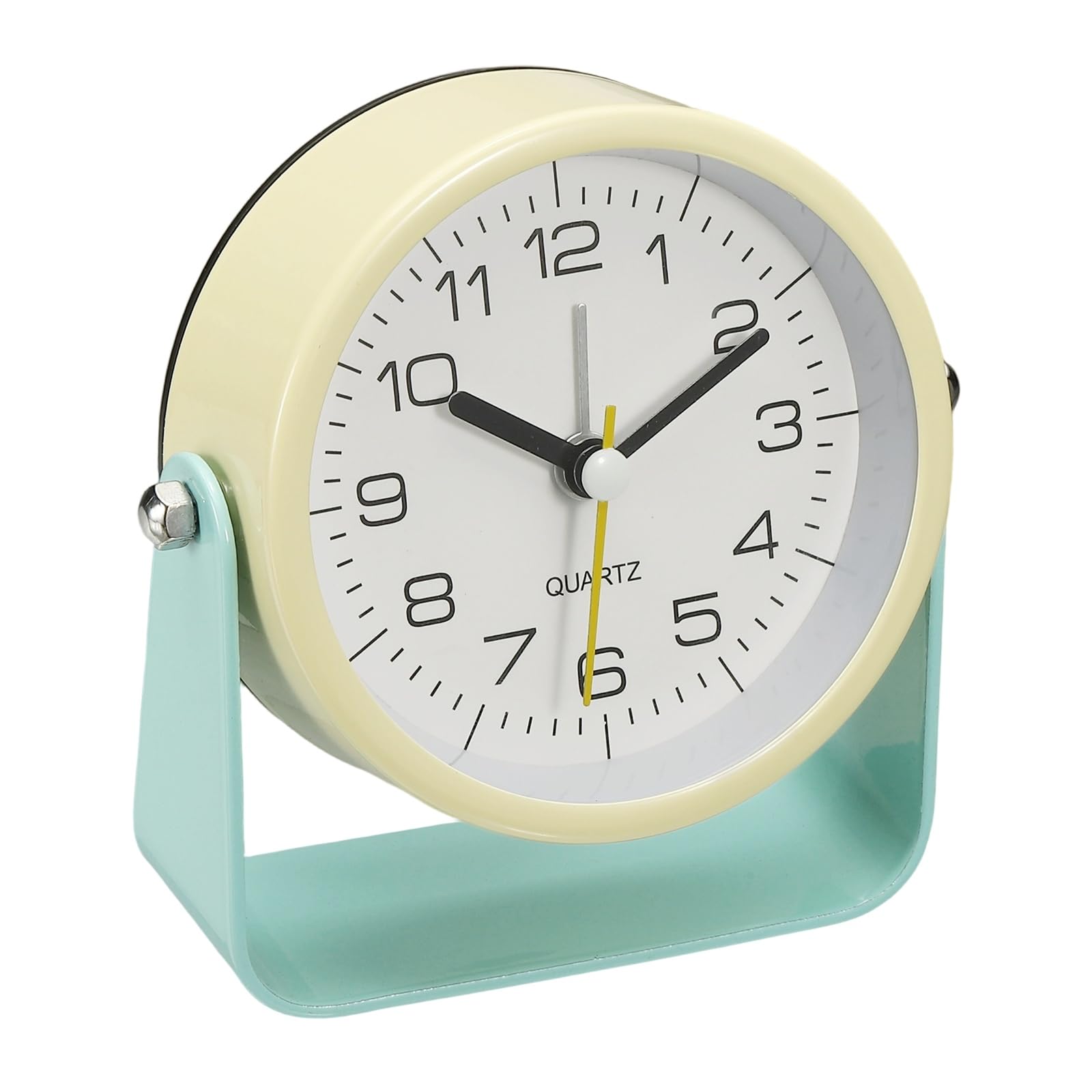 Reloj despertador analógico PATIKIL compacto para evitar reflejos de luz