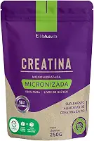 Creatina Pura 250g com Laudo. Monohidratada e Micronizada à 180 mícrons