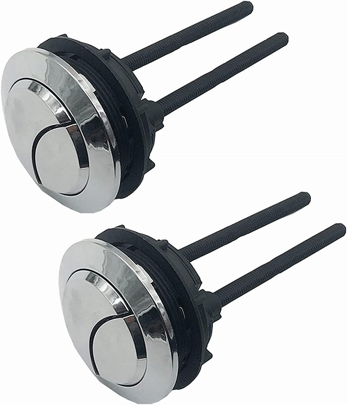 Toilet Buttons with Four Rods 48mm Toilet Dual Push Button Toilet Flush