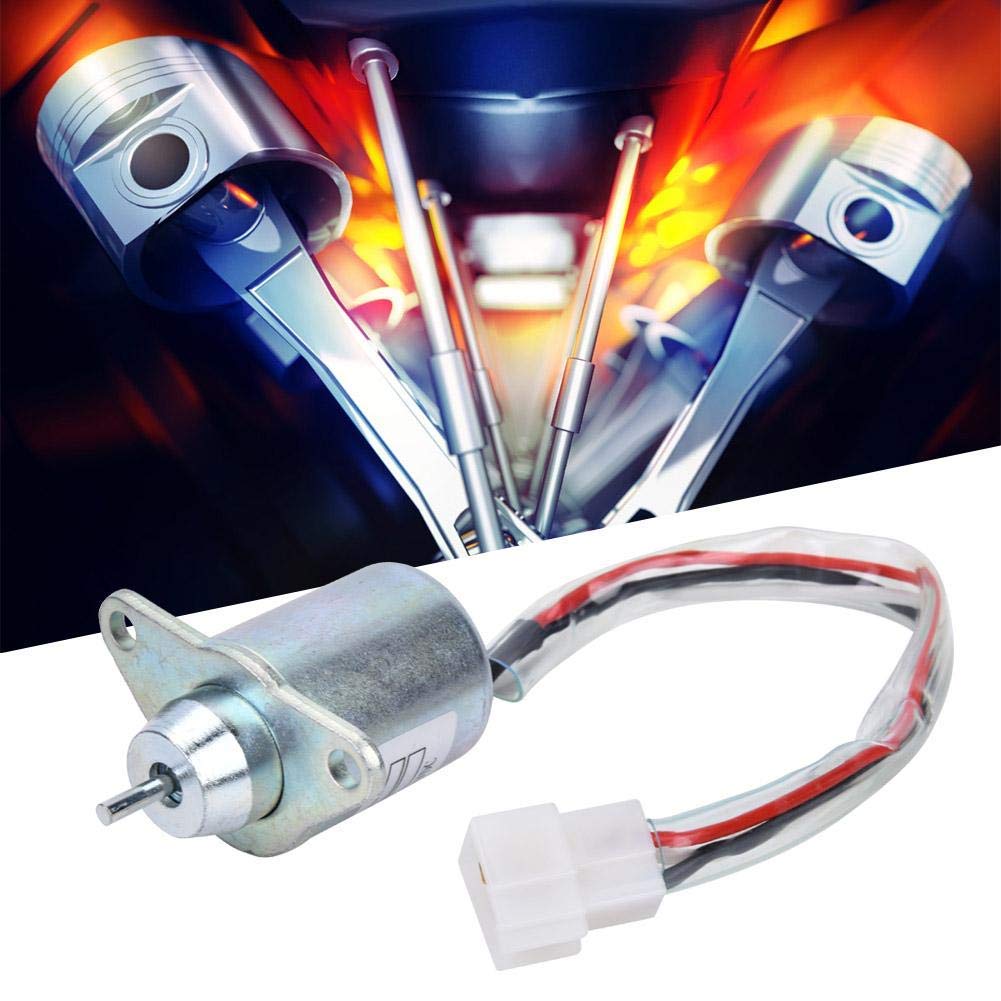 1503ES-12S5SUC5S 12 V Válvula solenoide de apagado de corte, Accesorios de excavadora de aptos para la válvula solenoide de cierre