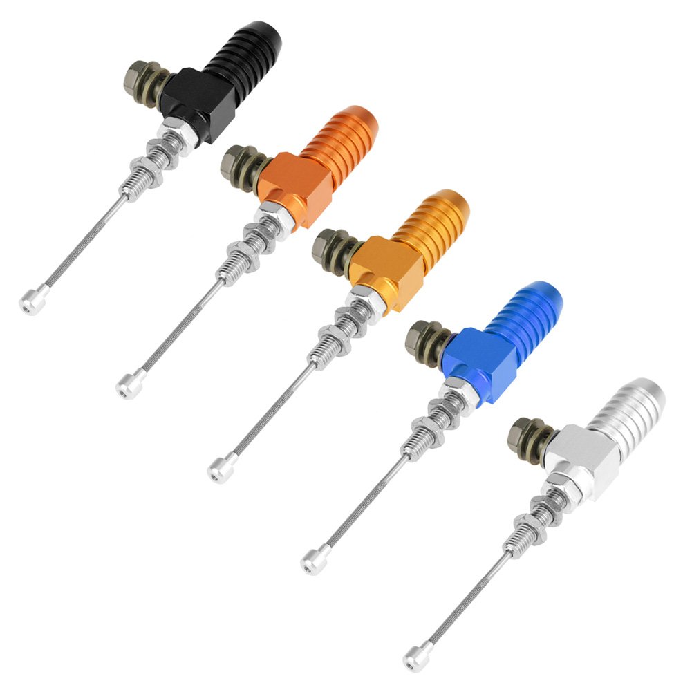 GXYWADY - Coppia Pompe Freno E Frizione Universali Per Moto - Manubrio 25 Mm - Cilindri Master In Alluminio Cromato - Regolabili