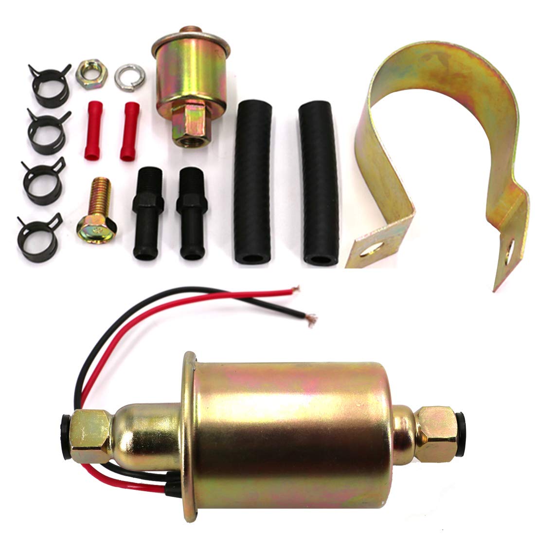 Buy UTSAUTO E8012S Electric Fuel Pump 12V Low Pressure Inline Transfer