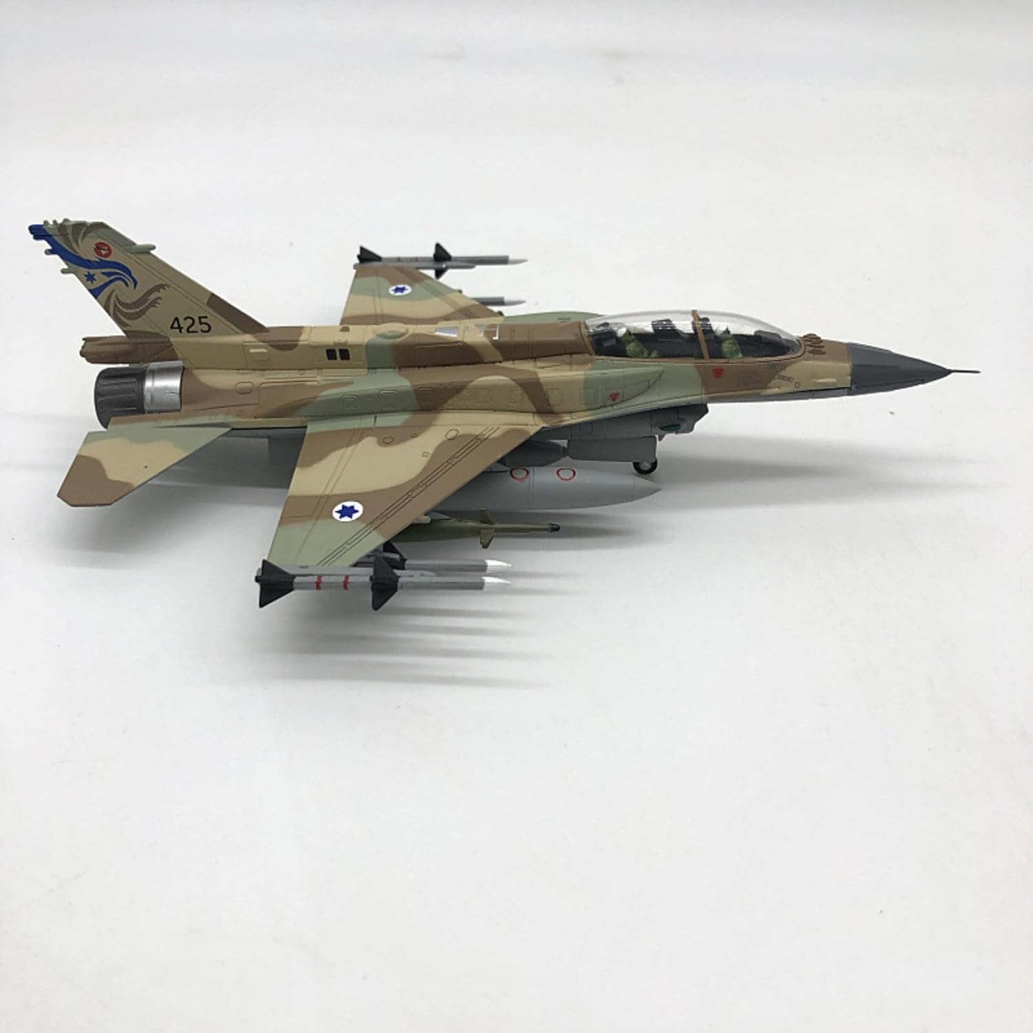 Alloy 1/72 Israeli Air Force F-16I Fighter Aircraft Model for Collection