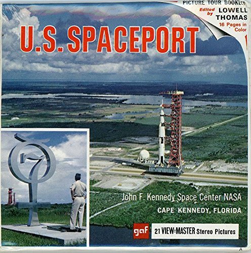 U.S. Spaceport- Classic ViewMaster - 3 Reels 3D - from the 1970s - factory sealed