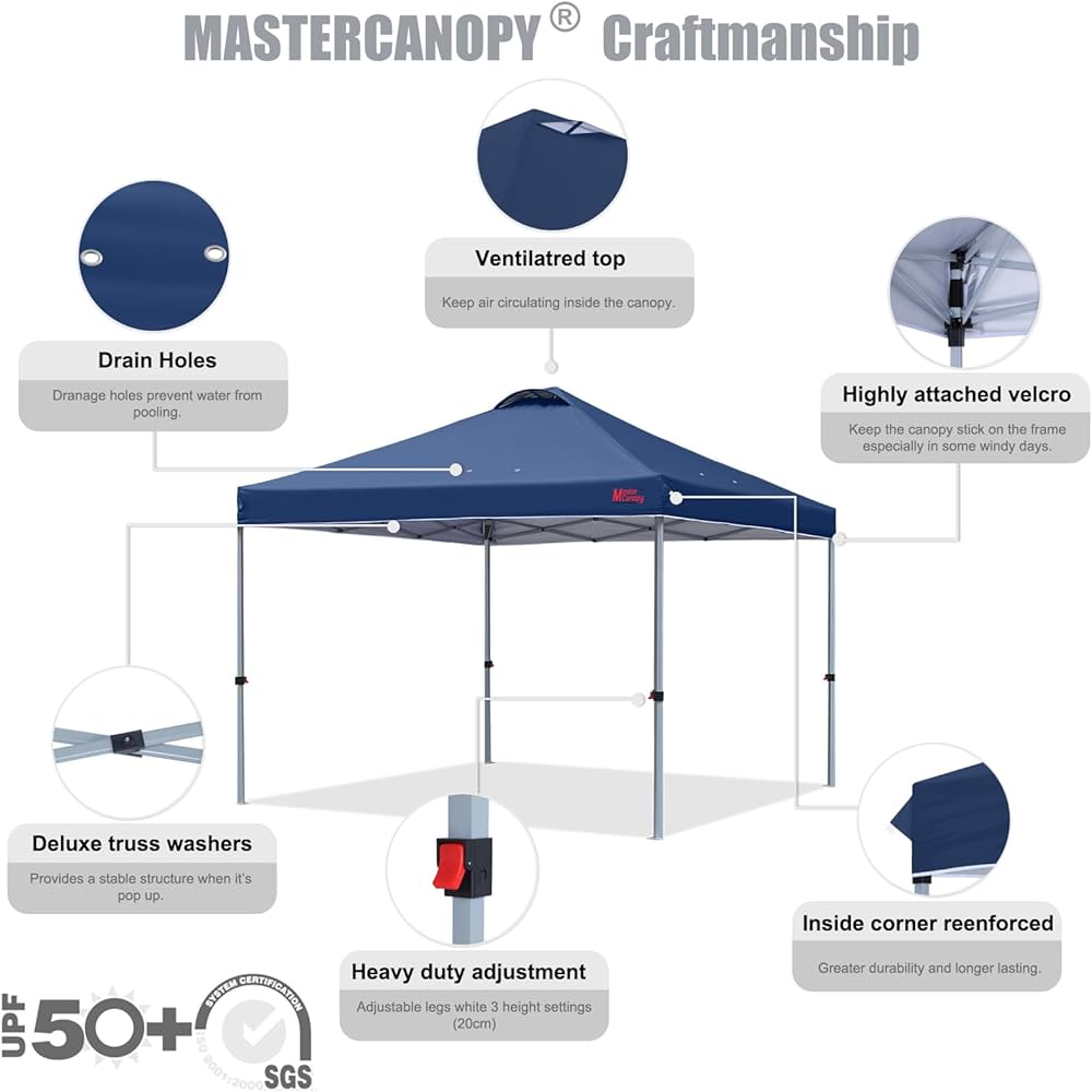 Amazon.co.jp: マスターキャノピー（MASTERCANOPY）ワンタッチタープ