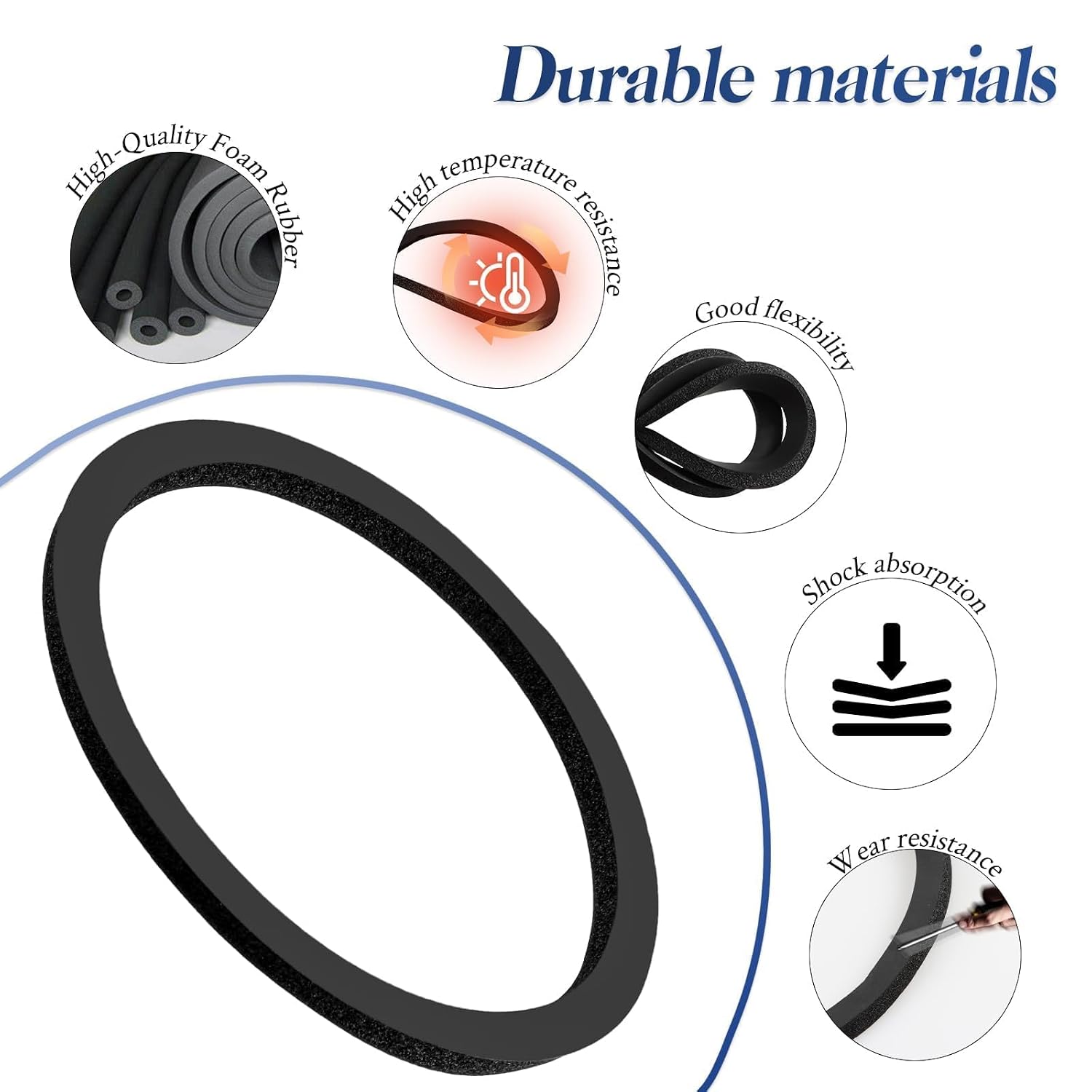 Intake Airbox Box Seal Gasket Compatible with Can-Am Outlander 450 500 570 2013-2024 Renegade 500 800 1000 2014-2025 Replace# 293300175