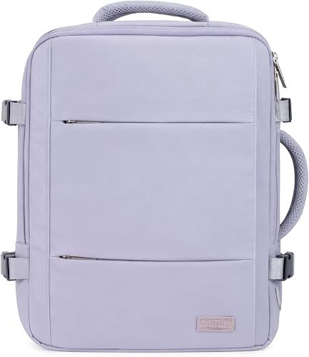 CAMRY Sac à dos unisexe pour bagage à main, Violet, M, Classique