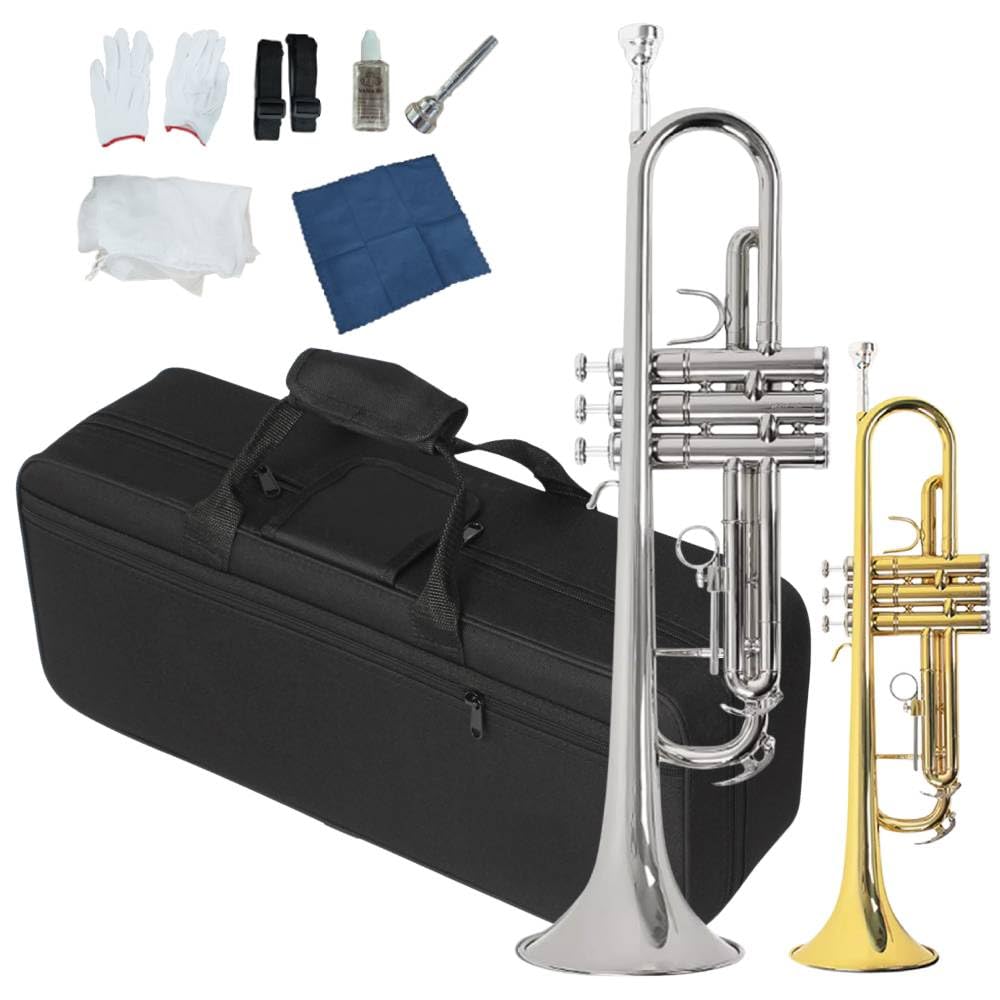 Amazon | Bonarca トランペット 初心者 セット 入門 B♭ 【7点