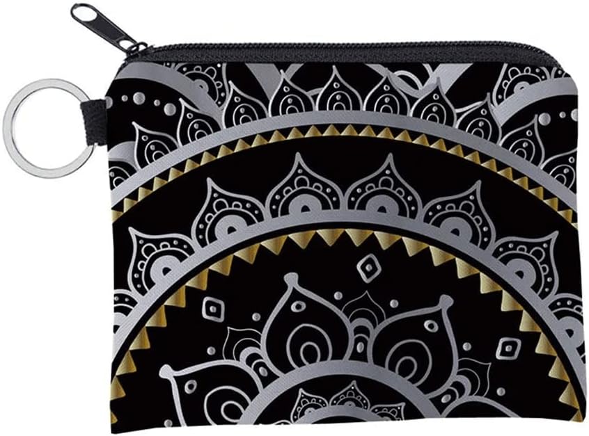 Pouch Card Bag Purse Card Holder Personalized Portable Waterproof Zipper Storage Pouch Coin Bag Wallet Key
