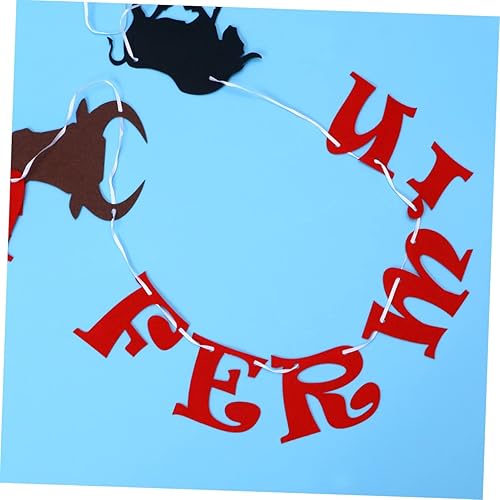 Miniatura 3 de Ornaments Burlap Decked Pamplona Party Wall Decoration Party Banner Banners San Party Decoration Flags Garland Decor Theme Party Accessories