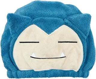 キャラクター タオルキャップ ポケモン カビゴン ふわふわ 風呂 大人 女の子 男の子 キッズ 子供 スイミング プール タオルキャップ ヘアドライタオル ポケットモンスター