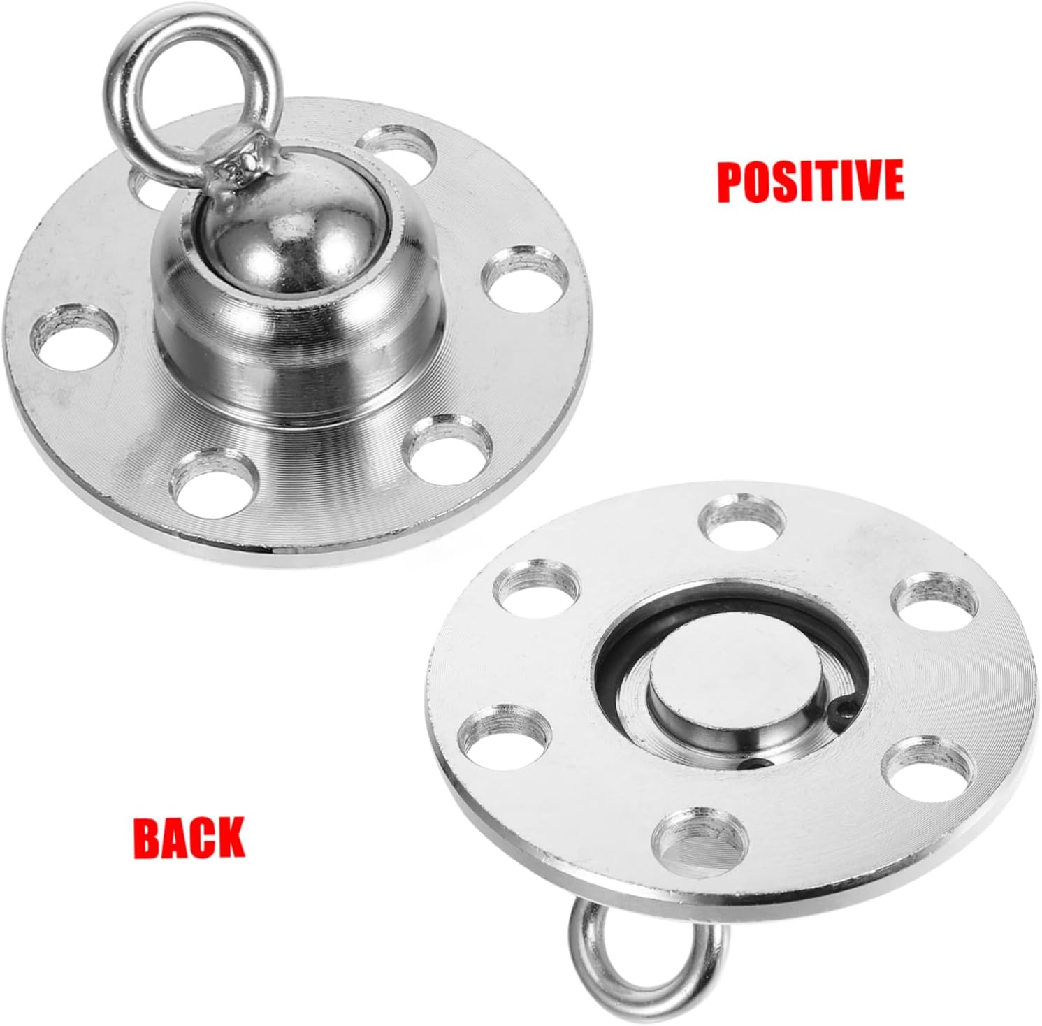 Yardwe Dog Stake Tie Out Set Ground Stake for Dog Leash Portable Heavy Duty Anchor Rotation Design