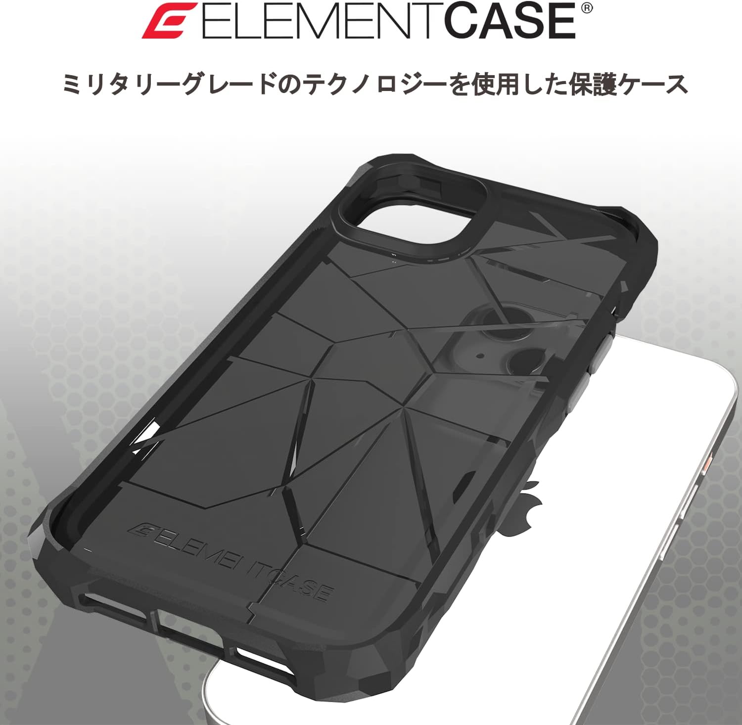 Element Case Special Ops for iPhone 14 (6.1") - Aggressively Rugged Lightweight Protective Cover, Mil-Spec Drop Tested with Shockproof Corners and Scratch-Resistant Finish - Smoke/Black