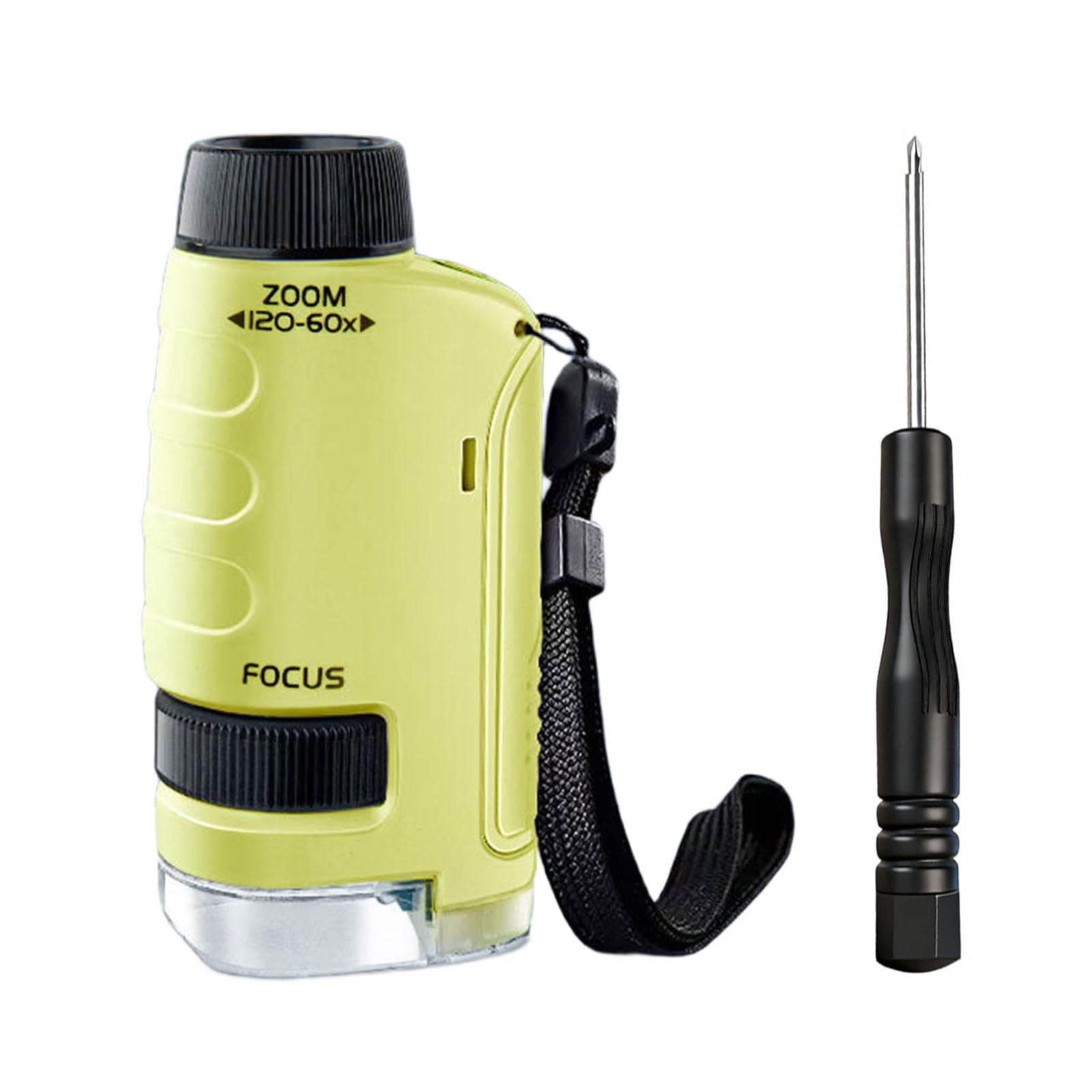 Scientific Microscope Portable with Lens for Clear Imaging in Field Studies and Laboratory Use Scientific Microscope Portable Optics for Detailed Observation Lightweight and Abs Construction