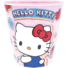 Tees Factory SR-5525602KT Sanrio Character Melamine Cup, Hello Kitty Approx. H3.6 x  3.5 inches 91 x 88 mm
