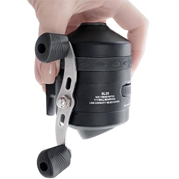 BALLISTA BL25 Bowfishing Reel, 50 lb Line, 3.3:1 Gear, 40 yd