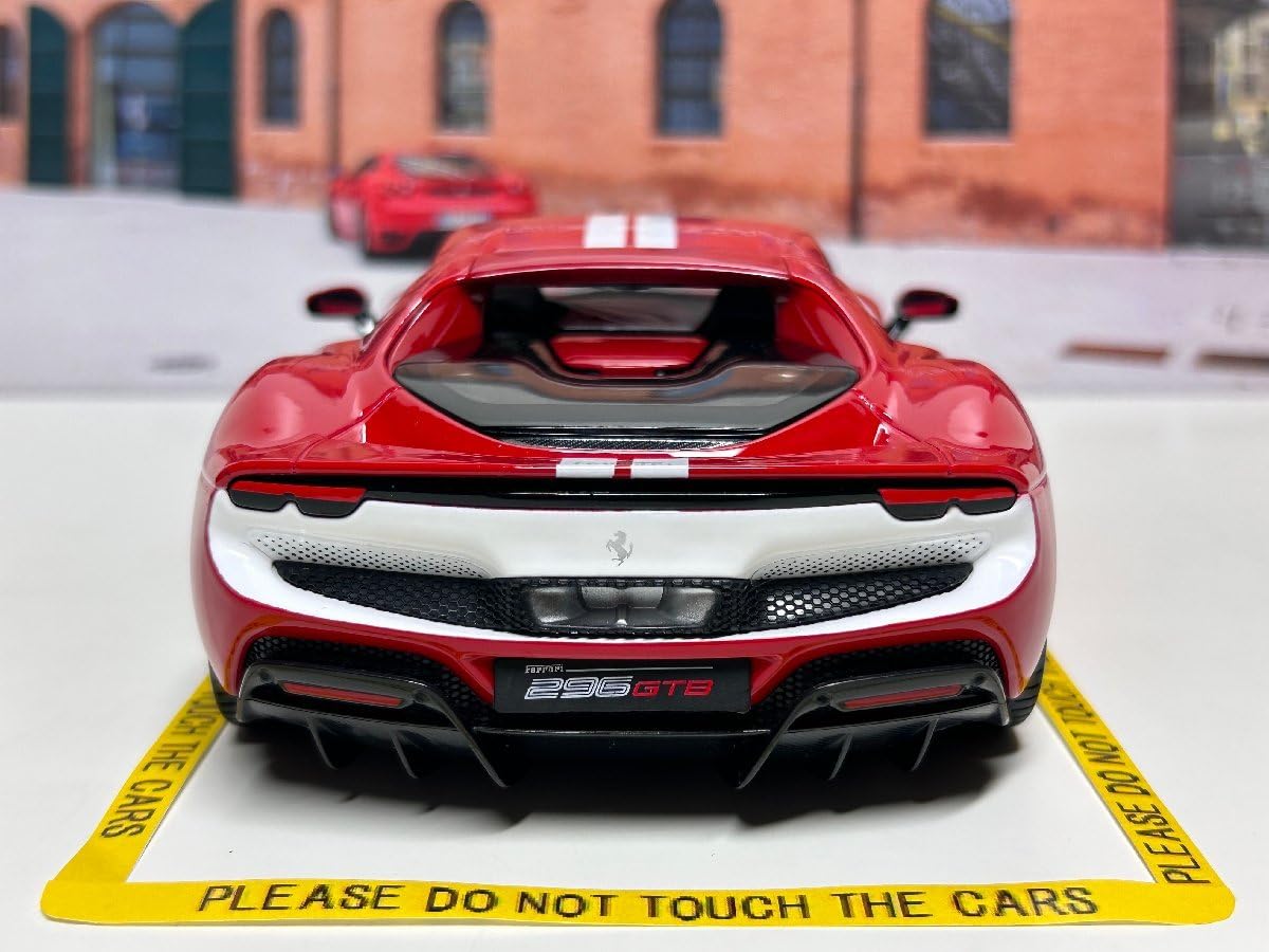 Amazon | Burago 1/18 Ferrari 296 GTB ASSETTO FIORANO レッド