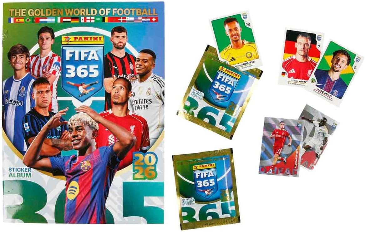 Panini FIFA 365 2026 Çıkartma Koleksiyonu - Başlangıç Paketi